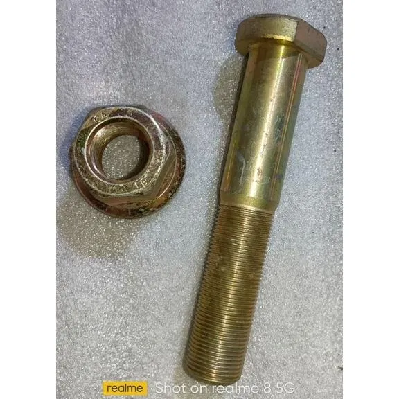 ♦ 22x134 HUB Bolt with Nut SHACMAN HOWO FAW FOTON Lazada PH