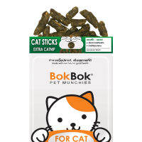 [MANOON] BOK BOK Cat Sticks Extre Catnip สติ๊กปลา - เอ็กซ์ตร้า แคทนิป 35 กรัม