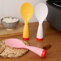 № 2/3PCS Rice Cooker Spoon Creative Can Stand Smiling Face Non-stick Rice Tableware Rice Spoon Rice Spoon Shovel