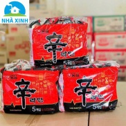 Lốc 5 gói Mì Shin Ramyun Nongshim Hàn Quốc 120g