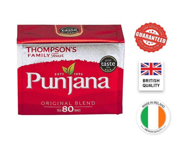 Thompson's Family Teas PUNJANA Original Blend 80 Tea Bags Lazada PH