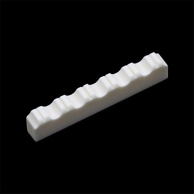 ；‘【； Classical Guitar Real Slotted Bone Nut 52MM*6MM*9MM Made Of Real OX Bone