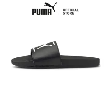 Puma men sale black outdoor slippers