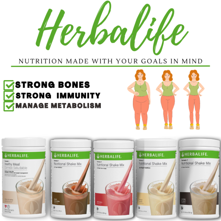 Herbalife Nutritional Shake Formula 1 Weight Loss Supplement Slimming