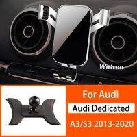 ที่วางโทรศัพท์ในรถสำหรับ S3 A3 Audi 8V 2014 -2022 360องศาในการหมุนจีพีเอสรองรับการติดตั้งพิเศษอุปกรณ์เสริมขายึดนำทาง