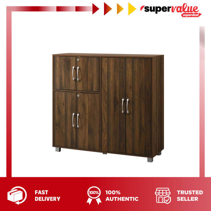 SuperValue 6Door Wardrobe Clothing Storage with Drawers
