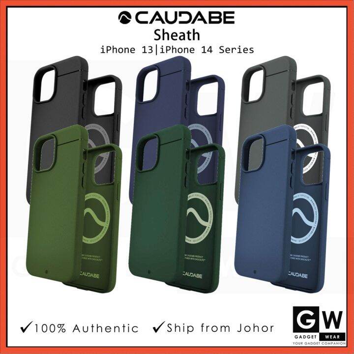 Caudabe Sheath for iPhone 14 Pro Max Plus / 13 Mini, Minimalism