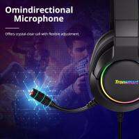 [Good helper for the game] 2021 New Tronsmart Sparkle Virtual 7.1 Gaming Headset with RGB Lighting, USB Port Computer, Laptop