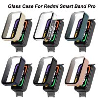 PC Tempered Glass Integrated Protective Shell Case For Redmi Smart Band Pro Screen Protector Shell For Redmi smart band pro Case