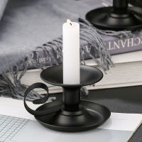 Classic Home Decoration Candleholder With Wide Base For Wax New Candle Holder Metal Candlestick Dripburn Proof Incense Burner