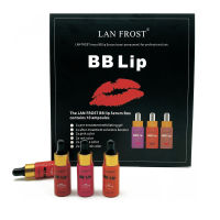 ลิปกลอสแบบกึ่งริมฝีปากถาวรชุดลิปกลอสเข็มไมโครใหม่ Bb Lip Lan Frost สำหรับการค้าต่างประเทศ