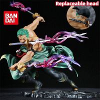 20CM One Piece Anime Figure GK Roronoa Zoro Three-blade Sa-maximum Manga Anime Statue Action Figure Collection Model Kid Toy