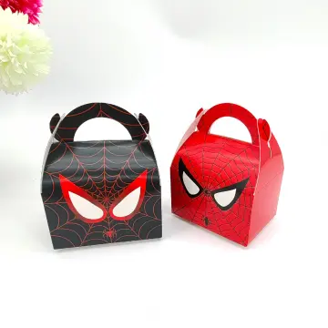 6pcs Stitch Cars Spiderman Princess Candy Box Boys Girls Birthday
