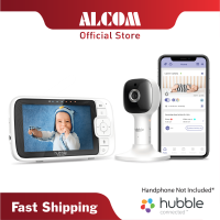 Hubble Nursery Pal Cloud Baby Monitor พร้อม Full HD 1080P,Night Vision,พูดคุย2ทางและแสดงอุณหภูมิห้อง