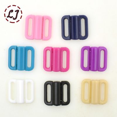 【cw】 10set/lot Craft Plastic color Rectangle Tape Closure Hook amp; Clasp Waist Extenders Sewing On Clothes Bra Clip Hooks accessories ！