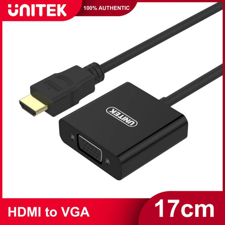 Unitek HDMI To VGA Converter Y 6333 Lazada PH unitek-hdmi-to-vga-converter-y-6333-lazada-ph