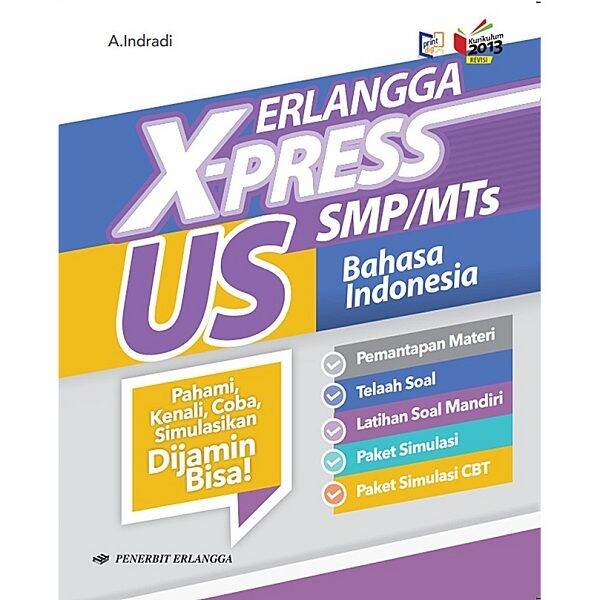 ERLANGGA X-PRESS US SMP/MTS B. INDONESIA | Lazada Indonesia