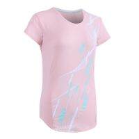 Womens Fitness Cardio Training T-Shirt 120 - Pink Print