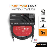 สายสัญญาณเครื่องดนตรี Planet Waves รุ่น American Stage แบบตรง/ตรง ความยาว 10ft/15ft/20ft