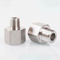 BSPP/Metric Thread 304 Stainless Steel Reducer Female To Male Hex Bushing Pipe Fitting Water Gas Adapter Coupler Connector