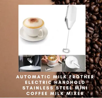 220-240V Electric Handheld Mixer Frappe Milk Coffee Egg Frother Grinder Home
