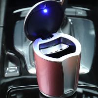 hot【DT】 Car Ashtray for Retardant with Dust Holder Trash Can Accessories