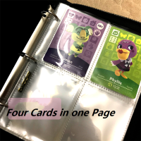 Gathering Animal Crossing Villagers Exquisite Leather Cover Cards Book (Card Not Included) For Amiibo Cards Linkage Card Book