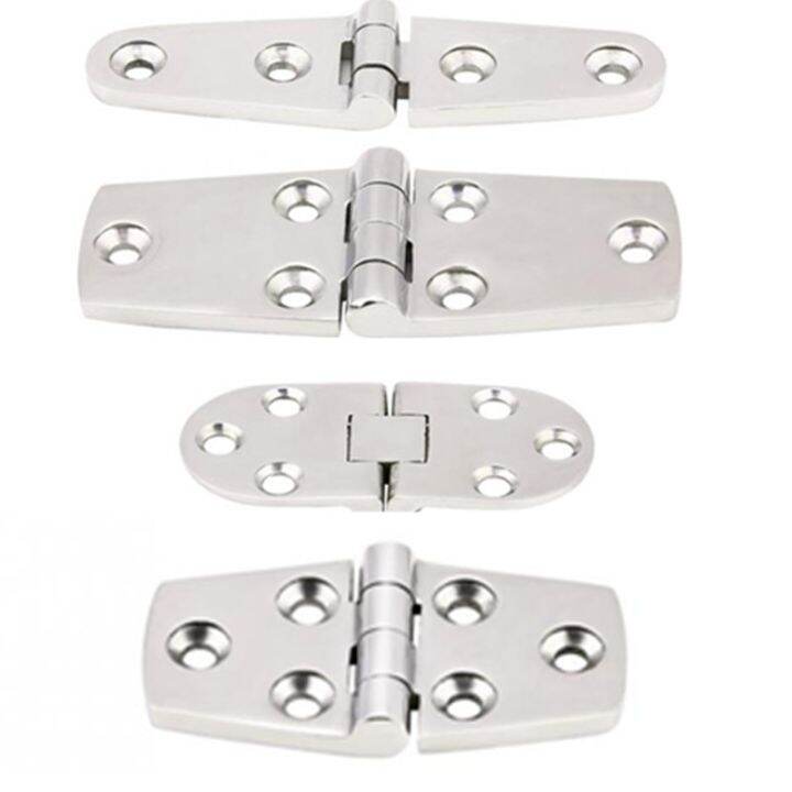 4 Sizes Marine Boat Cabin Door Stainless Steel Hatch Flush Door Hinge