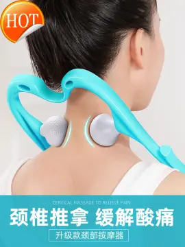 Cervical Massage Home Multifunctional Manual Massager Hand-held Neck  Clamping Machine Kneading Neck Massager