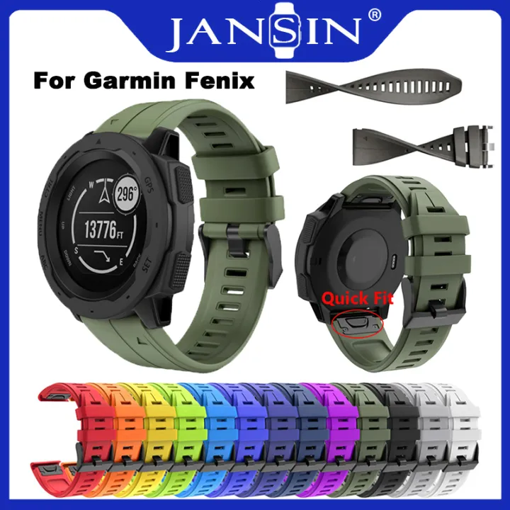 BEHUA Easy Fit 26/22/20mm Wrist Band Strap for Garmin Fenix 5X 5 5S Plus 3  3 HR Forerunner 935 Watchband Quick Release Bracelet