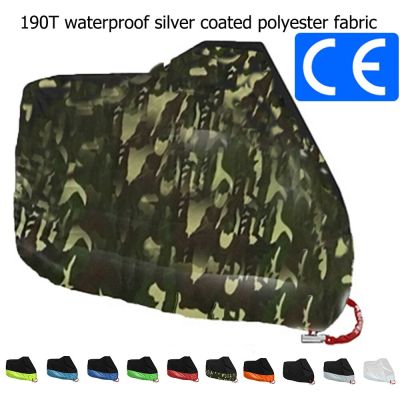 2022 Waterproof Motorcycle Cover Protection Bache Moto Scooter for Suzuki Rgv Piaggio Mp3 500 Waterproof Motorcycle Cover Covers