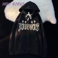 Hot Girls เสื้อฮู้ด เสื้อแขนยาวอบอุ่น หลวมและสบาย คลาสสิค ล้ำสมัย วินเทจ สบาย WWY23933RC 39Z230926