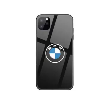 BMW Signature Logo iPhone 14 Pro Max Silicone Case - Black