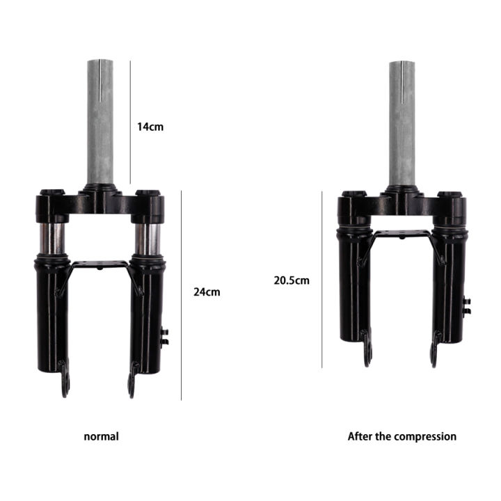 upgrade-for-xiaomi-m365-pro-front-fork-shock-absorber-assembly-front-suspension-fork-scooter-front-tube-shock-absorption-parts