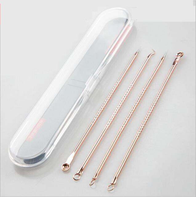 4pcs-stainless-steel-blackhead-needle-kit-acne-extractor-tool-set-fat-granule-removal-kit-with-case-for-whiteheads-comedones