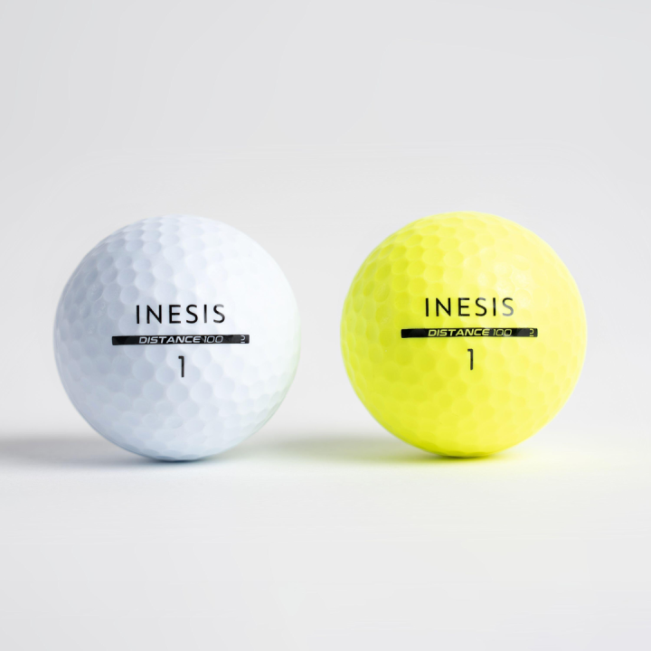 ลูกกอล์ฟ-inesis-ผิวนอกทำจากเซอร์ลีน-กล่องละ12-ลูก-รุ่นdistance100-สีเหลือง-สีขาว-ทนทาน-รับประกันของใหม่-golf-ball-inesis-พร้อมส่ง