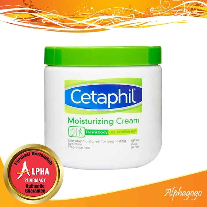 Cetaphil Moisturizing Cream 453g Lazada