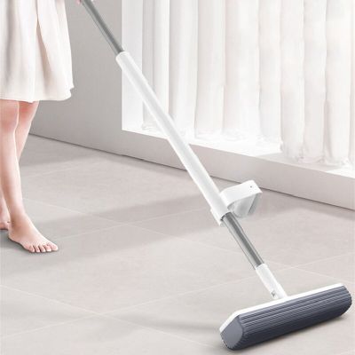 Magic Sponges Mops Floor Washer Squeeze Bathroom Kitchen Product Wiper Easy To Drain Hand Free Washing Squeegee Cleaning Tools