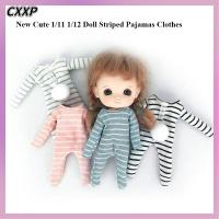 CXXP คุณภาพสูง สำหรับ ob11 obitsu 11 สำหรับตุ๊กตา1/12BJD 1/111/12เสื้อผ้าตุ๊กตา ชุดนอนลายตุ๊กตา เสื้อผ้านอนตุ๊กตา เสื้อผ้าน่ารักใหม่