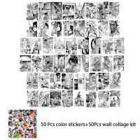 50Pcs wall collage kit aesthetic anime poster stickers Picture for Room Decorations for boys Wall Art Prints for Bedroom Decor