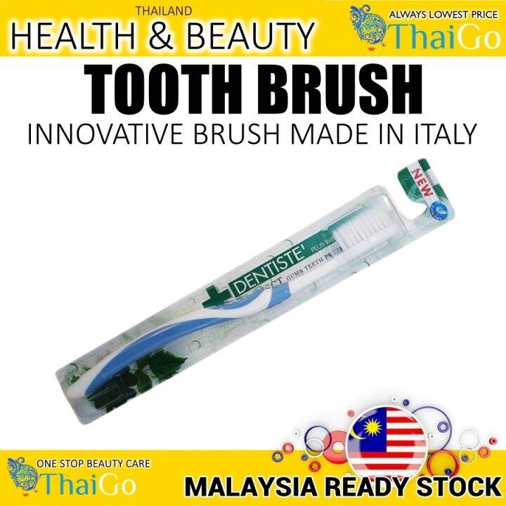 Dentiste Italy ToothBrush with Big Bristles - Deep Cleansing Tooth ...