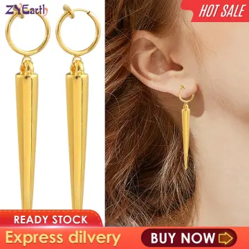 Buy Bhaijaan Gold Hoop For Men Online | CaratLane