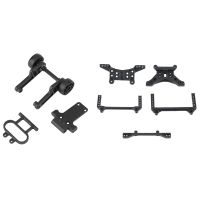 2 Set for HBX 16889 16889A 16890 16890A SG 1601 RC Car Parts Accessories, Wheelie Bar &amp; Shock Towers Body Posts Set