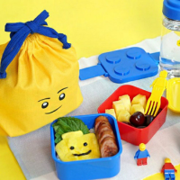 PIN Lego Snack Box กล่องข้าวเด็ก กล่องอาหารว่าง