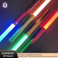 ✙ LGT Saber Pixel Lightsaber RGB 21 Heavy Dueling 21 Colors Change FOC Bladed Size 56 CM Cosplay Kids Toys Jedi Laser Sword Gifts