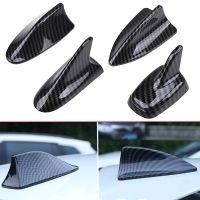 Car Shark Fin Antenna Roof Shark Radio Aerial Imitation Carbon Fiber Look Antennas For Polo Chevrolet Toyota BMW Audi VW Golf