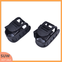 ? SUW 1pcs 360 ° จักรยานจักรยานจักรยาน Mount Holder สำหรับไฟฉาย LED Torch CLIP CLAMP