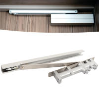 Commercial Door Closer ปรับความเร็วเงียบสวิตช์ Safe Seamless Hydraulic Door Closer สำหรับโรงแรมเกสต์เฮ้าส์