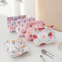 【CW】✆✟  Cosmetics Printed Makeup Sanitary Napkin Storage Coin Purse Sundries Credit Card Holder