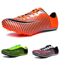 Track and Fields Sneakers Mens Womens Spikes Track Shoes Sprinter Running Cross Trainers Jumping Racing Footwear Nails Sports